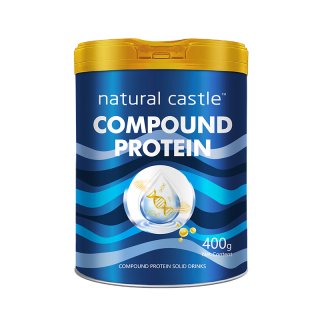 NaturalCastle Striped Protein Powder